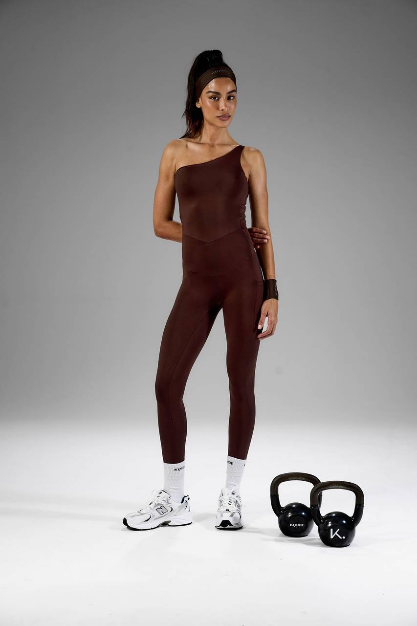 Macacao Ombro Só Power - Marrom MAC0022MRO