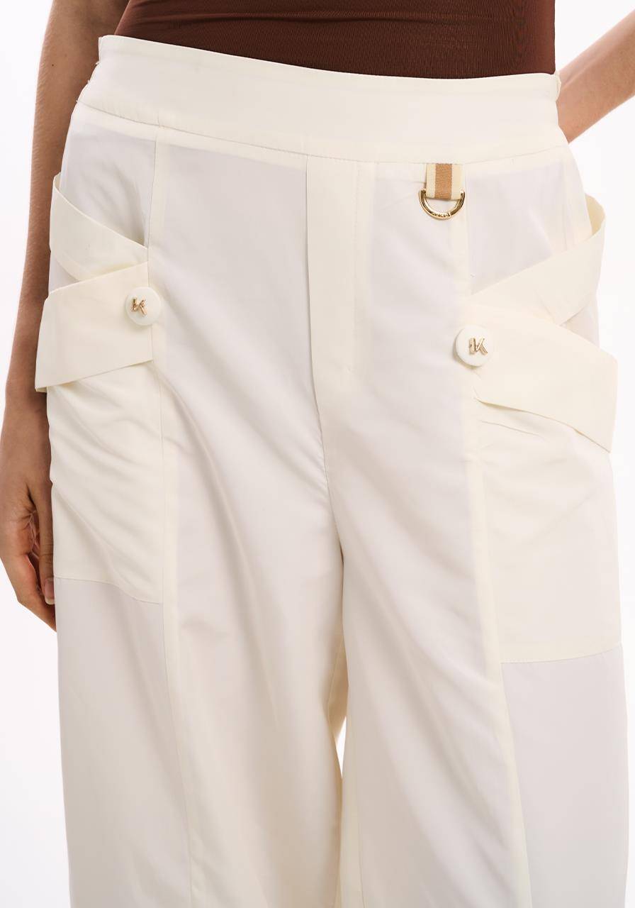 Calça Slouchy Memory - Off White CAL2113OFF