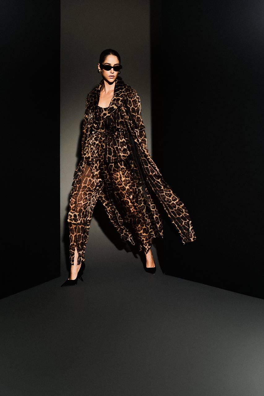 Casaco Trenchcoat - Animal Print Onça CAS0010ANI