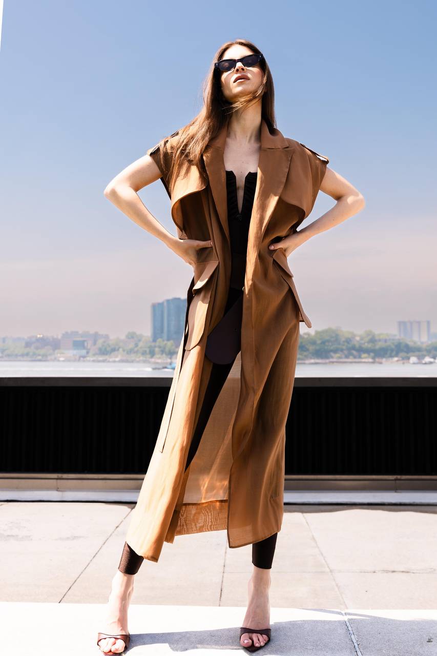 Casaco Trench Coat - Caramelo CAS0021CAR