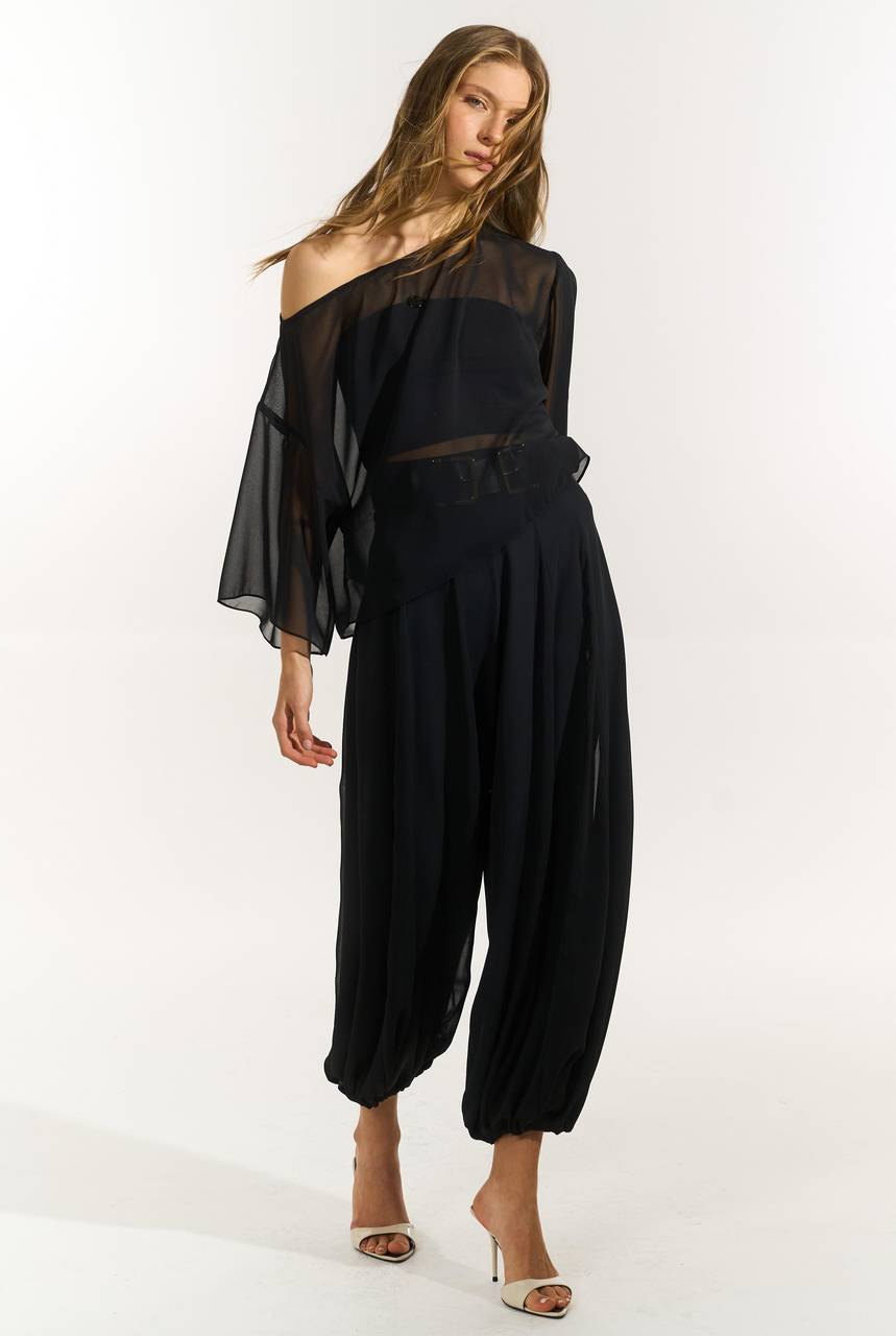 Calça Com Negas - Preto CAL0174PTO