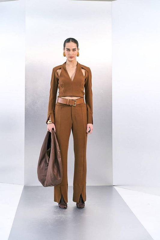 Calça Comfort Caramelo