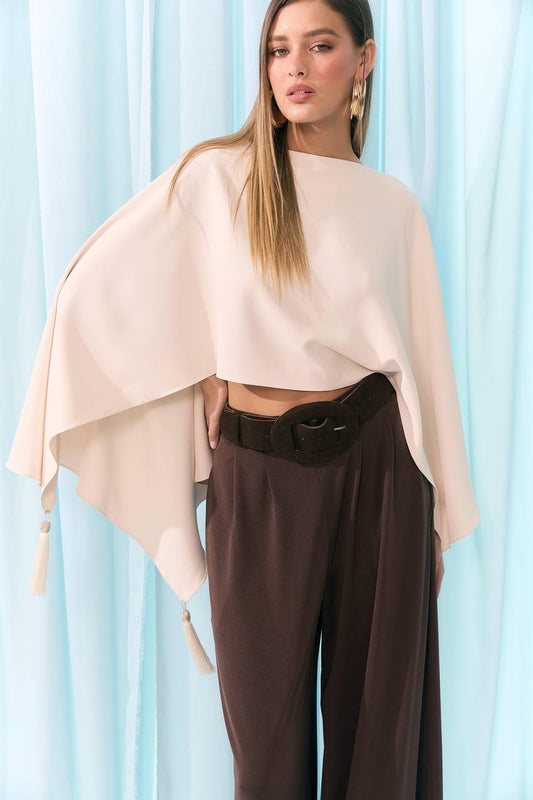 Blusa Ampla - Bege BLU2009