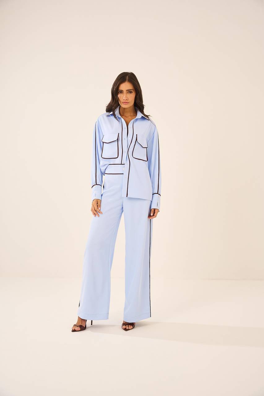 Camisa Vivo - Azul Nuvem CAM0011AZN