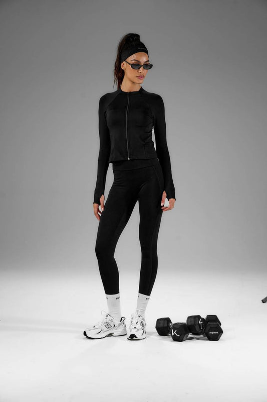 Jaqueta Fitness - Preto JAQ0016PTO