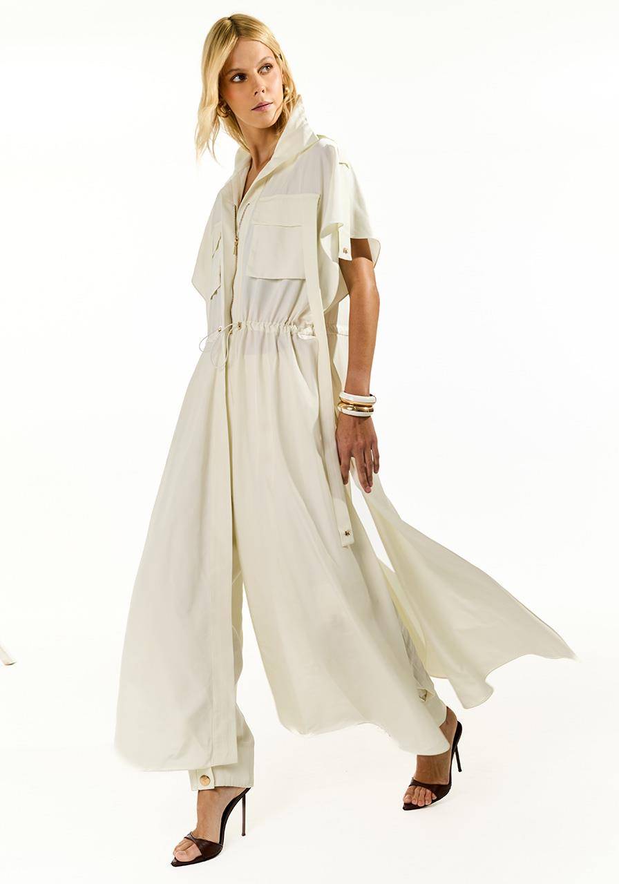 Casaco Overcoat - Off White CAS0022OFF