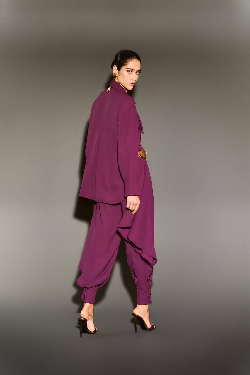 Camisa Alfaiataria Leve Pala - Vinho CAM0033VIN