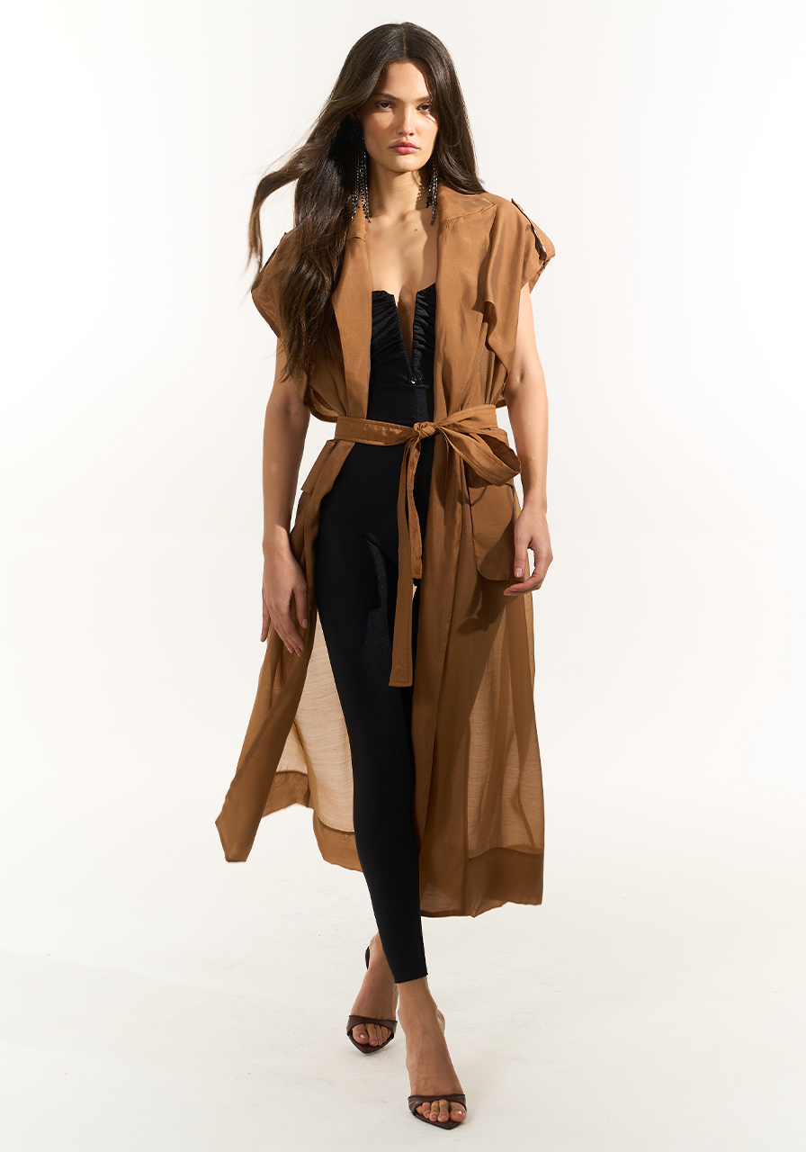 Casaco Trench Coat - Caramelo CAS0021CAR