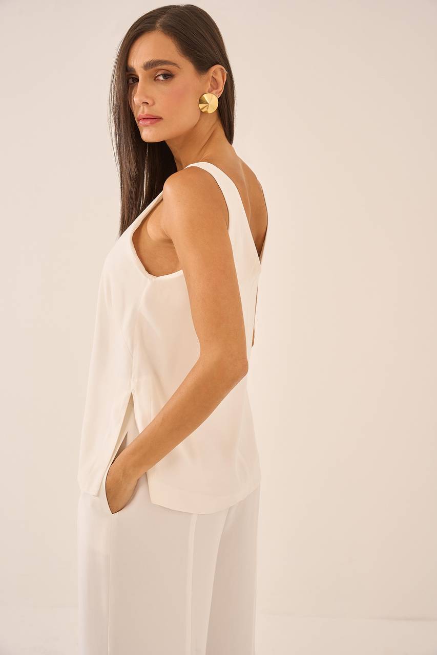 Regata Alfaiataria - Off White BLU0018OFF