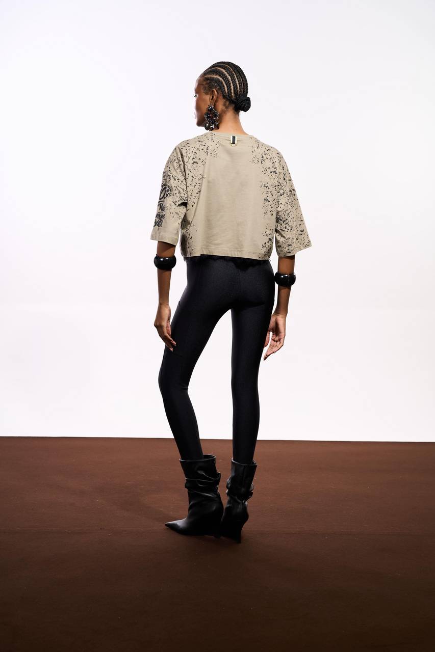 Blusa Algodão Com Renda Na Barra - Verde Militar BLU0141VDMT