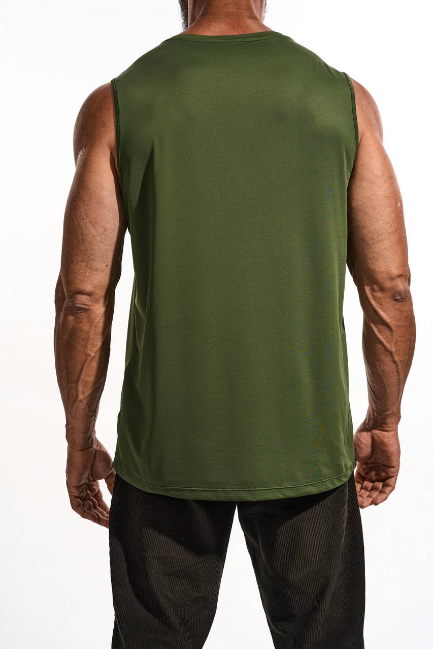 Regata Masculina - Verde Militar BLU0135VDMT
