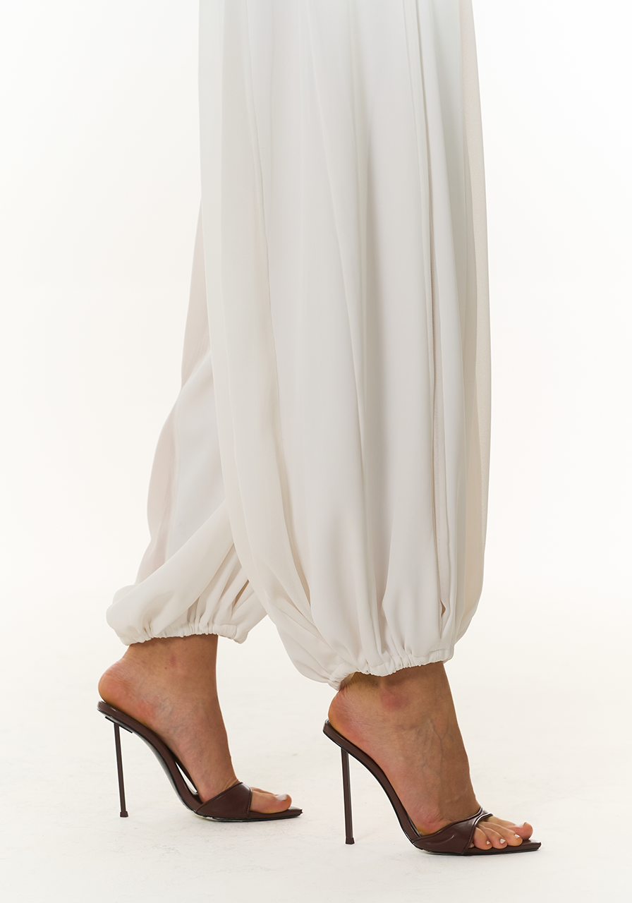Calça Com Negas - Off White CAL0174OFF