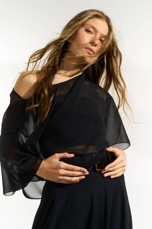 Blusa Over - Preto BLU0145PTO