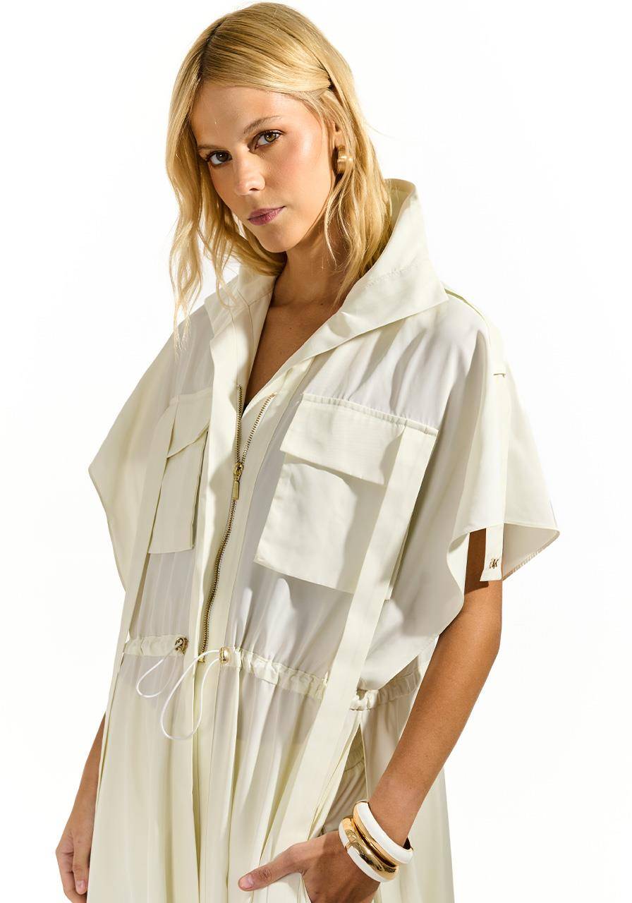 Casaco Overcoat - Off White CAS0022OFF