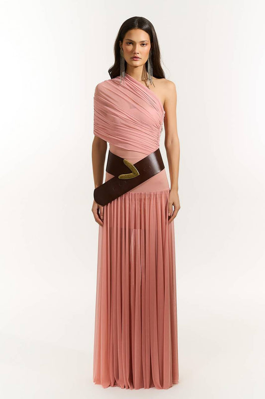Body Detalhe Tule - Rose BOD0032RS