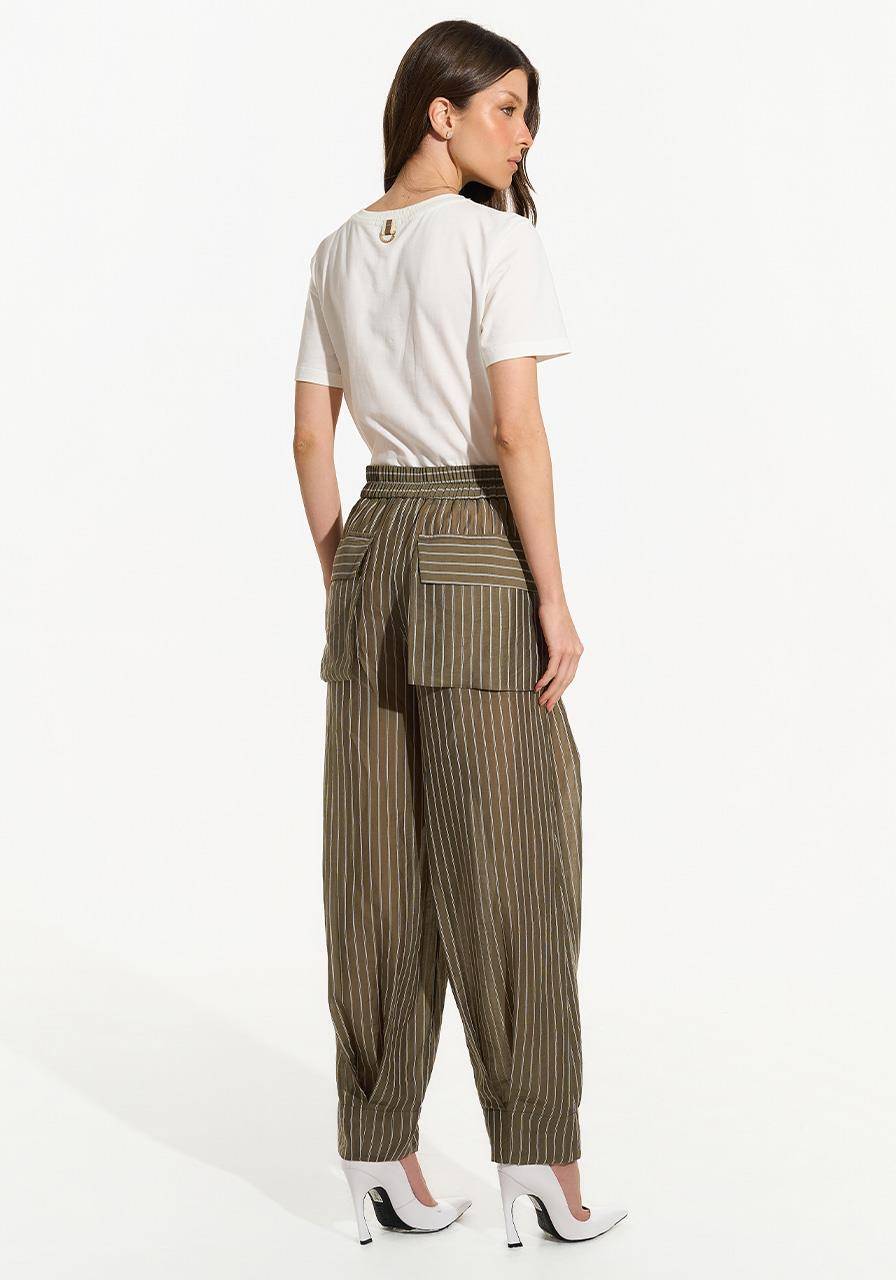 Calça Listras - Verde Oliva CAL0207VDOLI