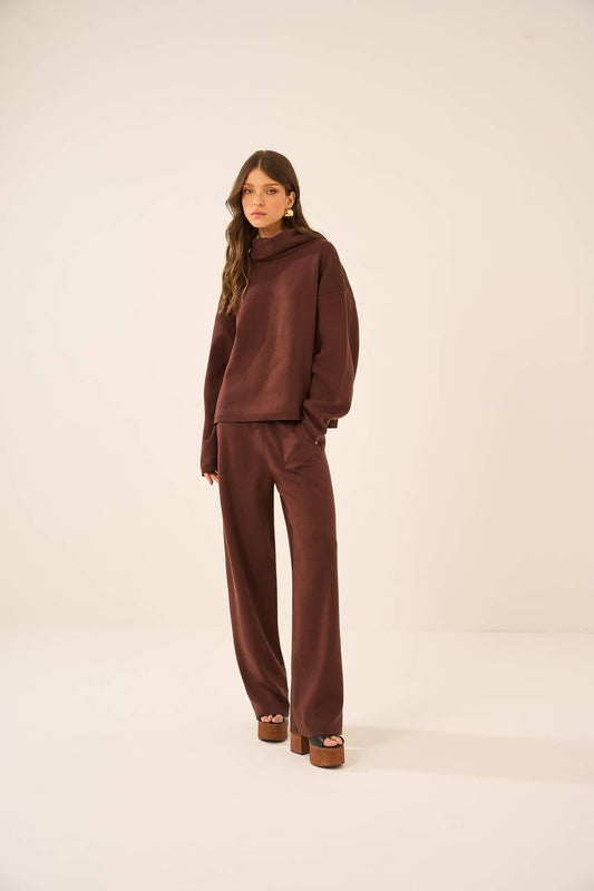 Calça Tricot - Marrom CAL0024MRO
