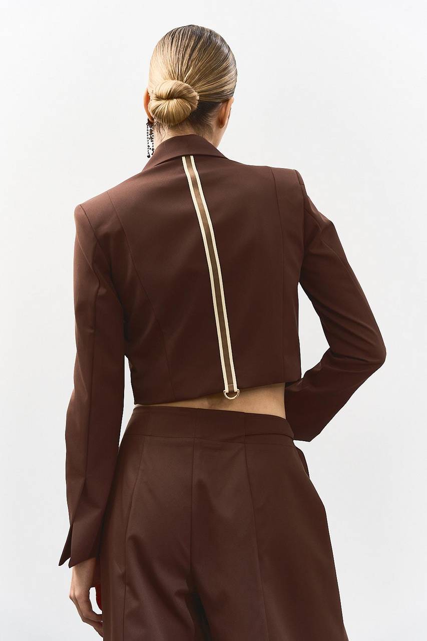Calça Slouchy Alfaiataria - Marrom CAL0151MRO