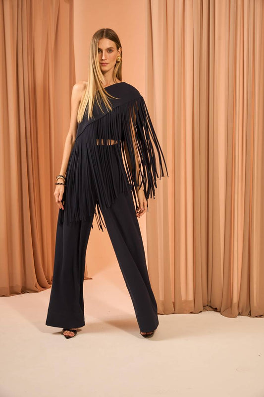 Top Maxi Franjas - Marinho BLU2016MAR