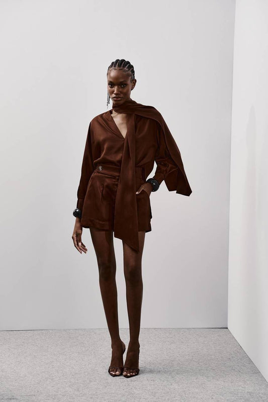 Short Liocel - Marrom SHO0016MRO