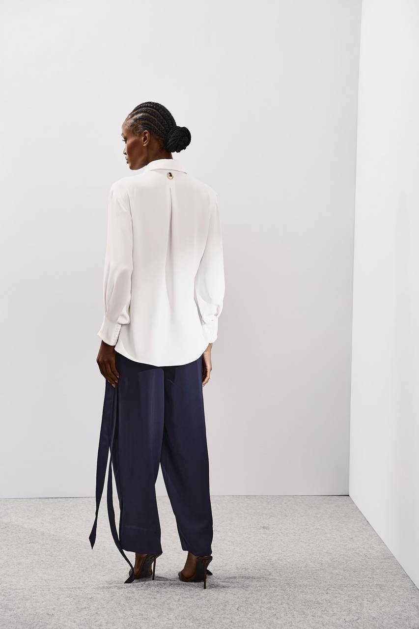 Calça Sloutch Com Tiras - Marinho CAL0109MAR