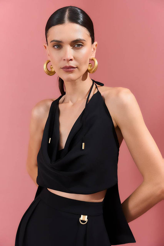 Blusa Alça Degagê - Preto BLU0053PTO