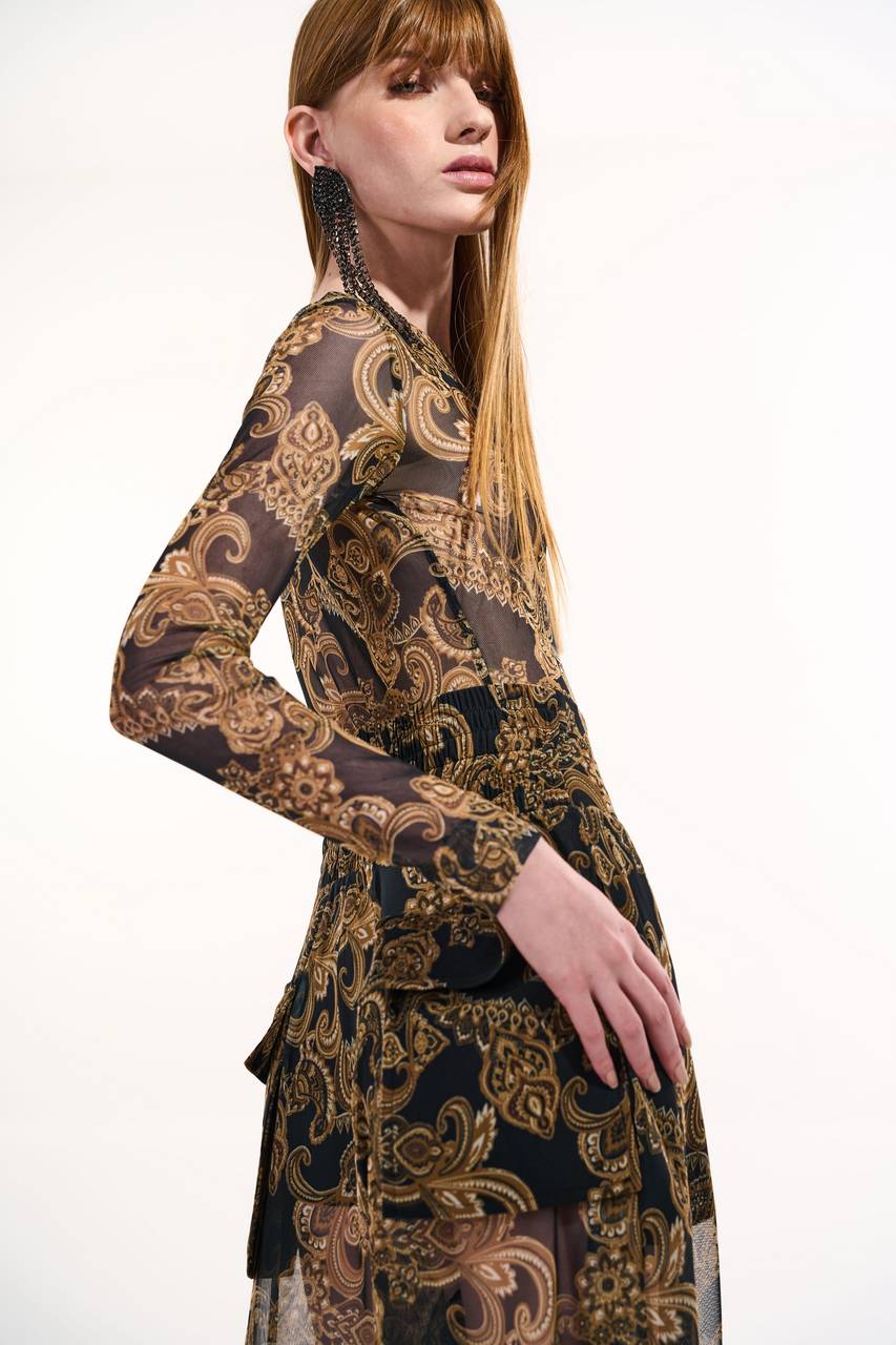 Body Estampa Paisley - Estampa Paisley BOD0039PAISL