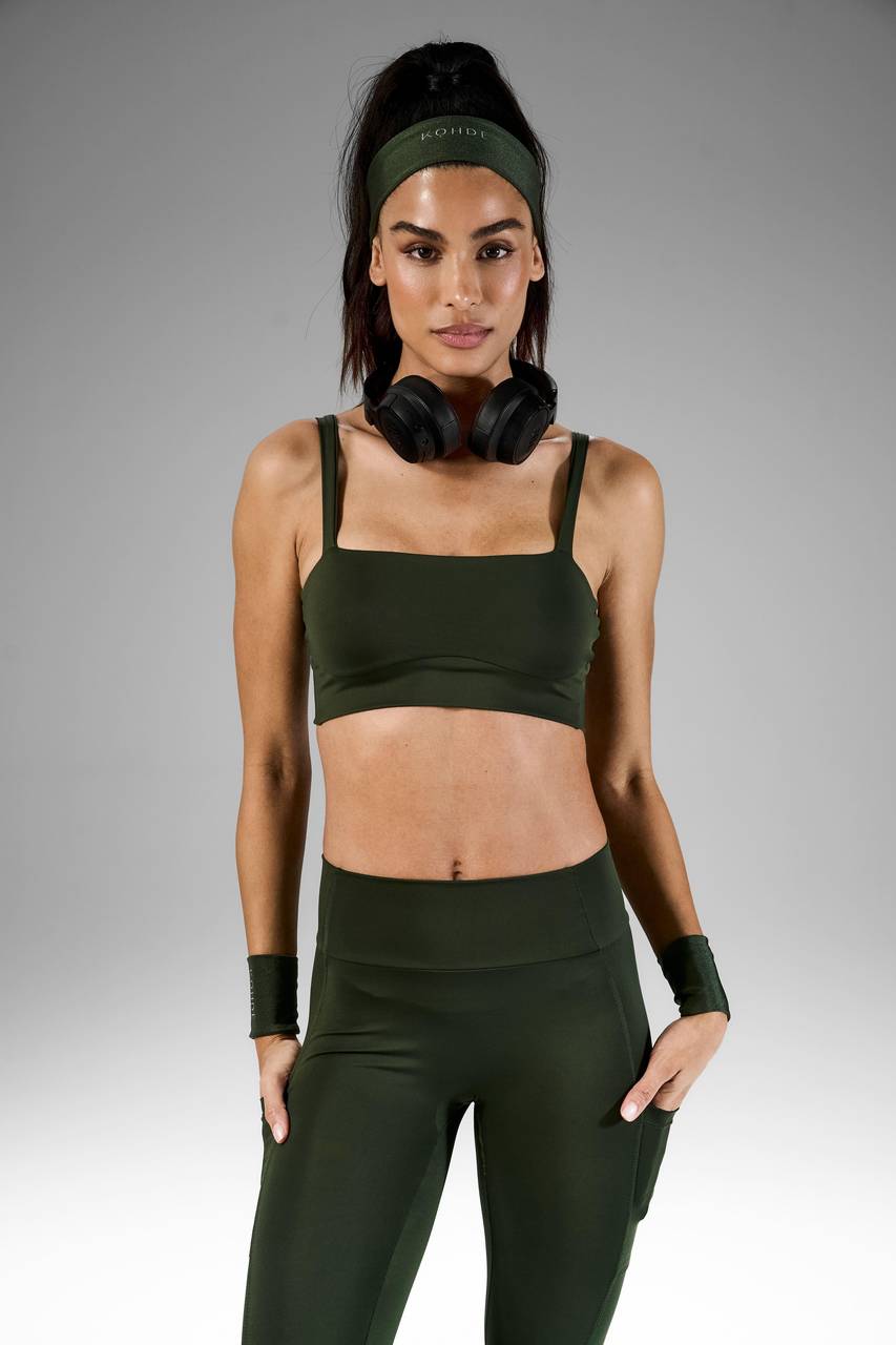 Top Curto - Verde Militar TOP0029VDMT