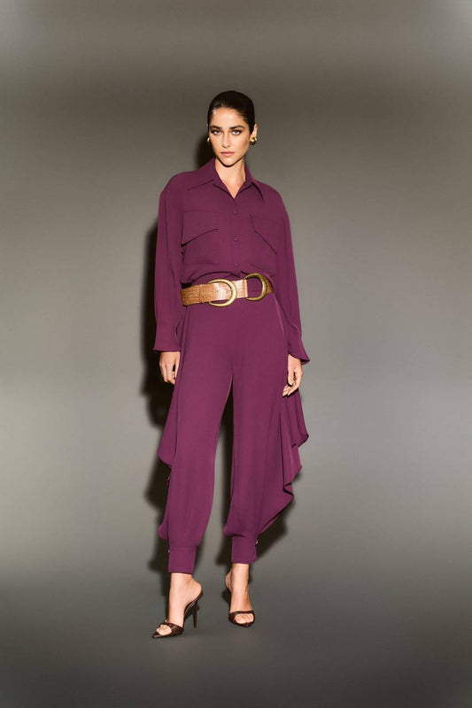 Camisa Alfaiataria Leve Pala - Vinho CAM0033VIN