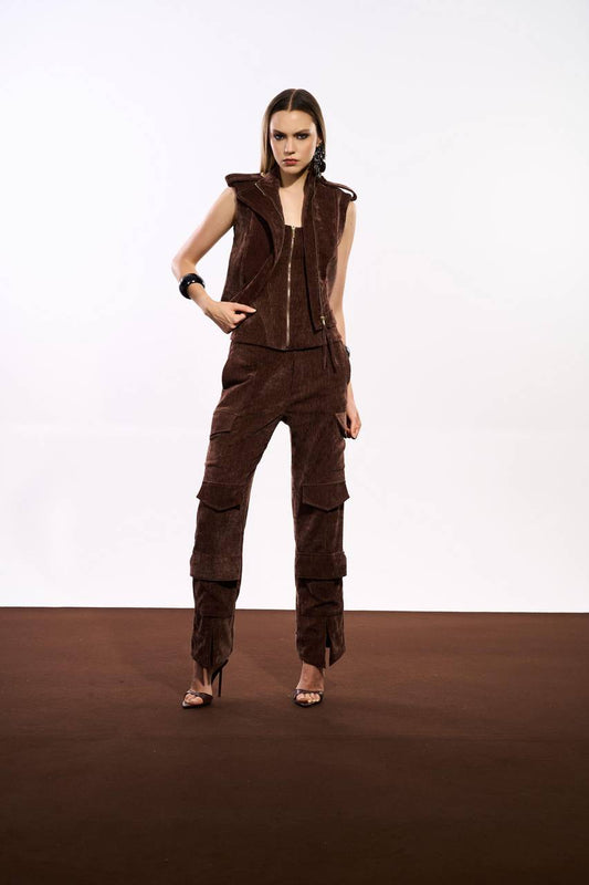 Colete Max Gola - Marrom COL0026MRO