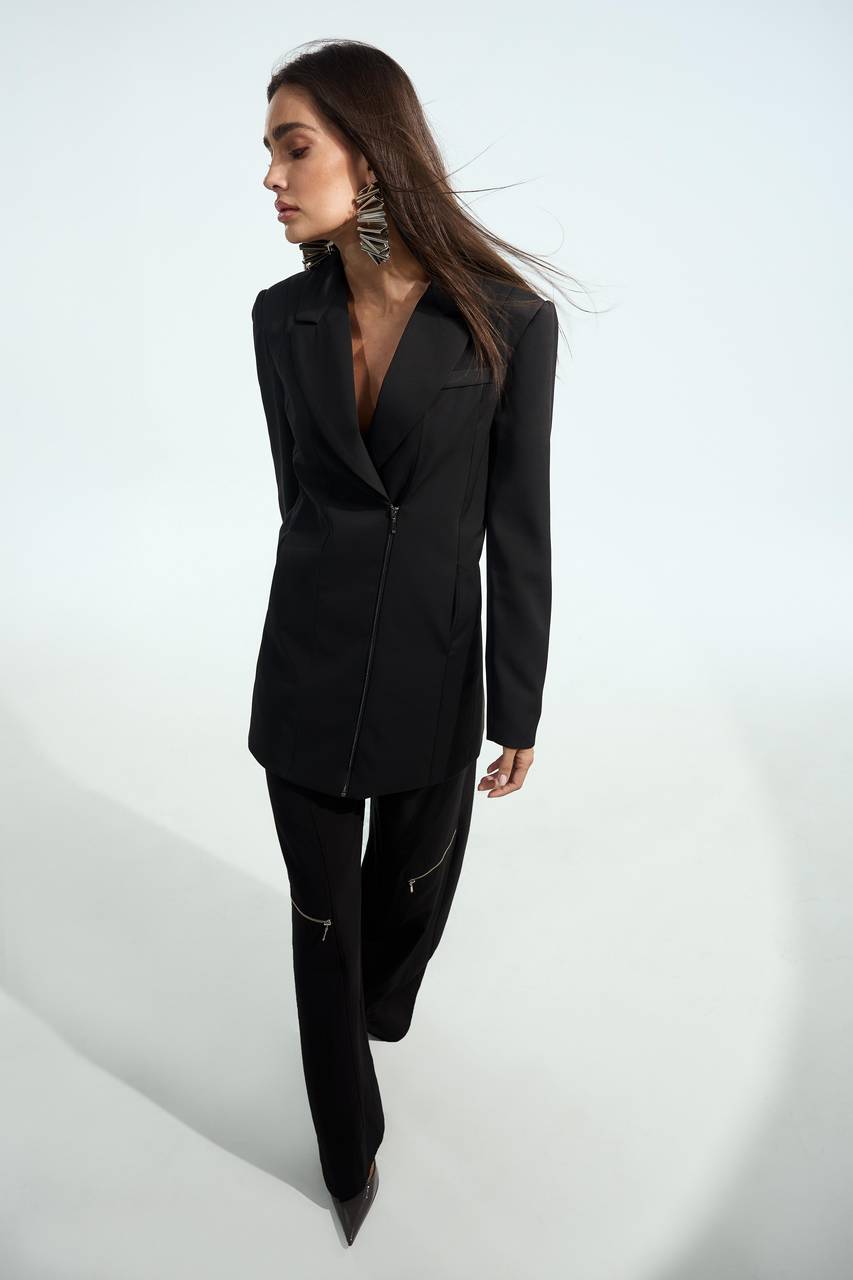 Blazer Em Crepe - Preto BLZ0013
