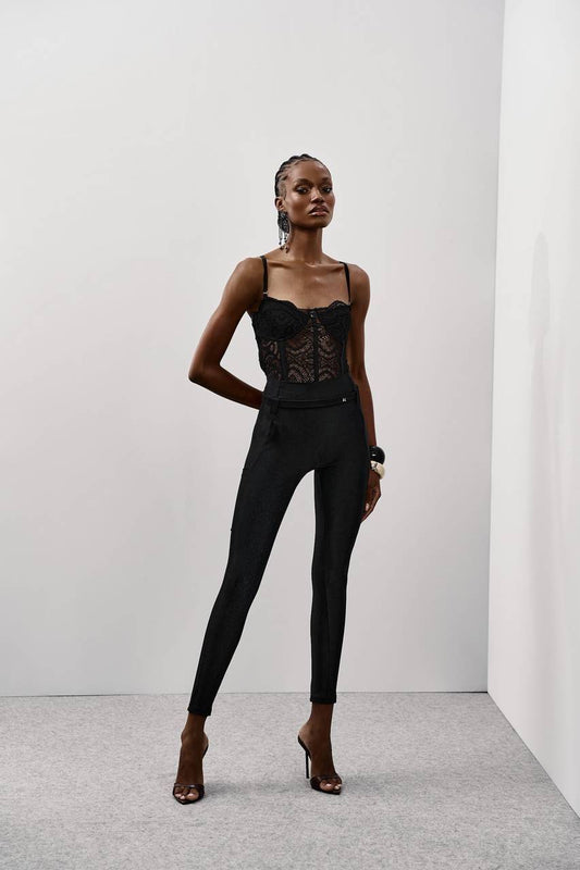 Body Corselet Renda - Preto BOD0132PTO