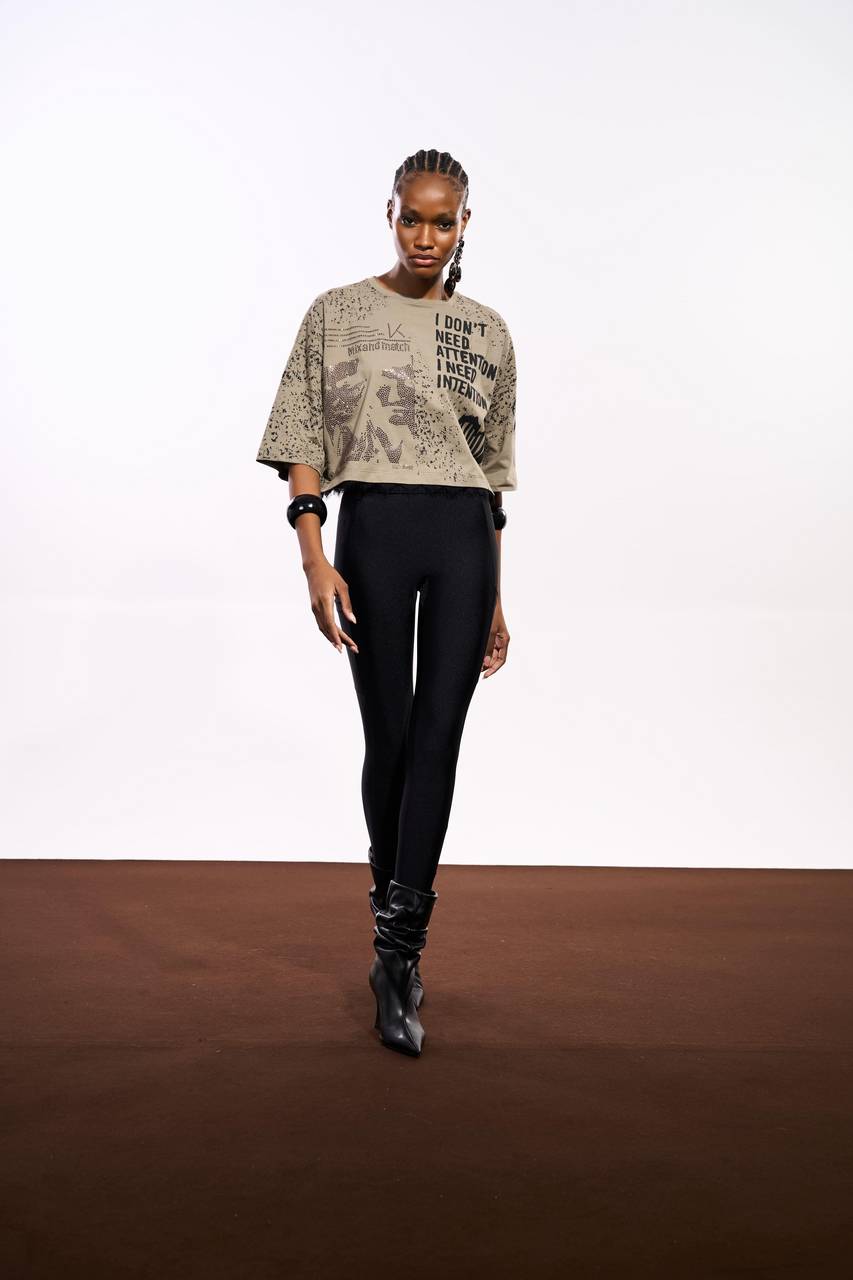 Blusa Algodão Com Renda Na Barra - Verde Militar BLU0141VDMT