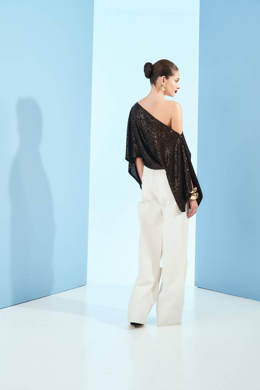 Blusa Paete Envelope - Marrom BLU0084MRO