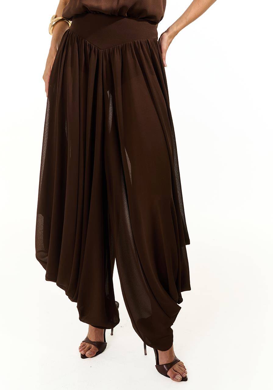 Calça Aladim Farta - Marrom CAL0196MRO
