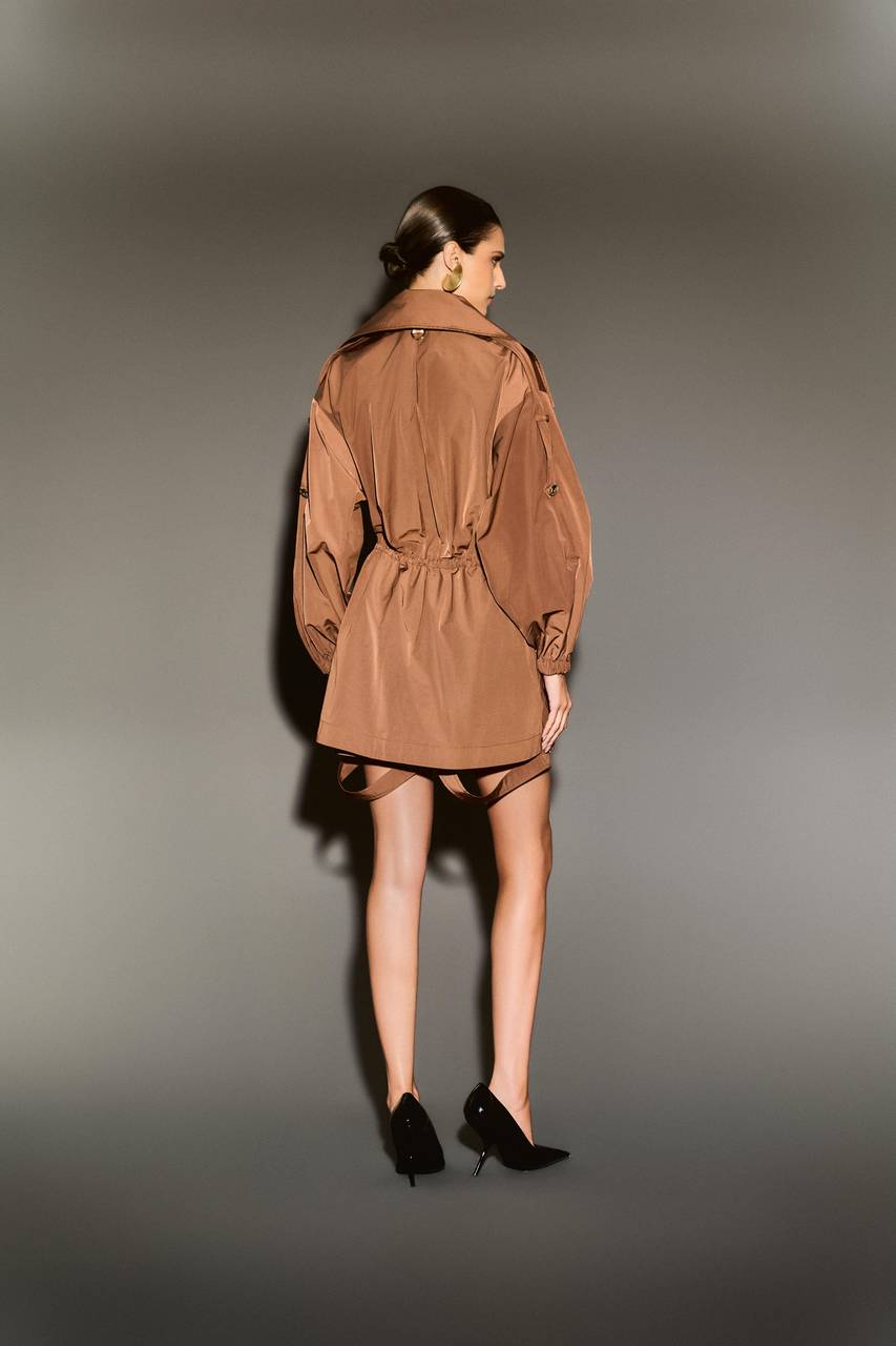 Parka Over Esportiva - Marrom PAK0007MRO