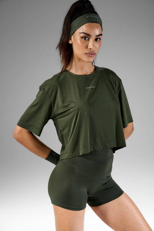 Short Power Fit - Verde Militar SHO0007VDMT