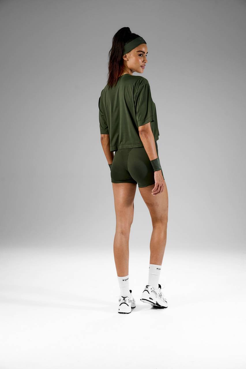 Blusa Tshirt Malha Leve - Verde Militar BLU0050VDMT